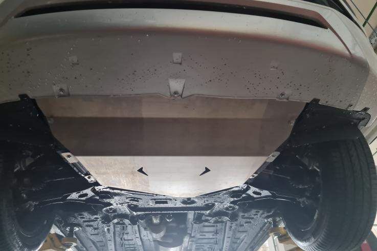 Защита картера двигателя и КПП на Chery EXEED LX фото 1