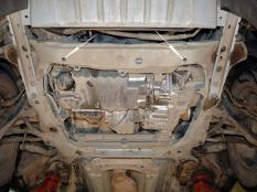 Защита картера двигателя и КПП на Volvo XC90 фото 4
