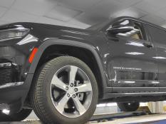 Защита картера двигателя и КПП на Jeep Grand Cherokee фото 13