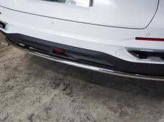 Защита заднего бампера на Changan CS55 PLUS фото 5