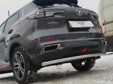 Защита заднего бампера на Changan CS55 PLUS фото 10