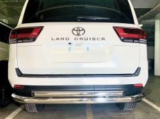 Защита заднего бампера на Toyota Land Cruiser 300 70th Anniversary фото 5