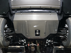 Защита картера двигателя и КПП на Haval Dargo X фото 15