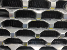 Защитные сетки радиатора на Hyundai Santa Fe фото 10