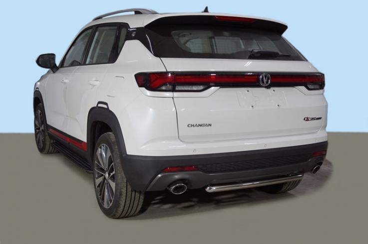 Защита заднего бампера на Changan CS35 PLUS фото 1