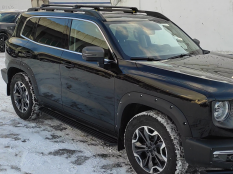 Пороги и боковые трубы на Haval Dargo X фото 23