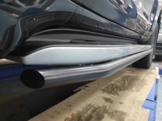 Пороги и боковые трубы на Toyota Land Cruiser Prado 150 фото 10