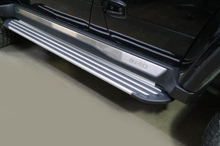 Пороги и боковые трубы на BAIC BJ40 2.0L 4WD фото 1