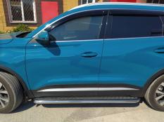 Пороги и боковые трубы на Chery Tiggo 7 Pro Max фото 5