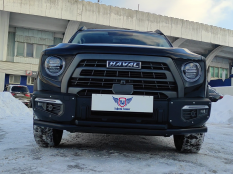 Защита переднего бампера на Haval Dargo X фото 27