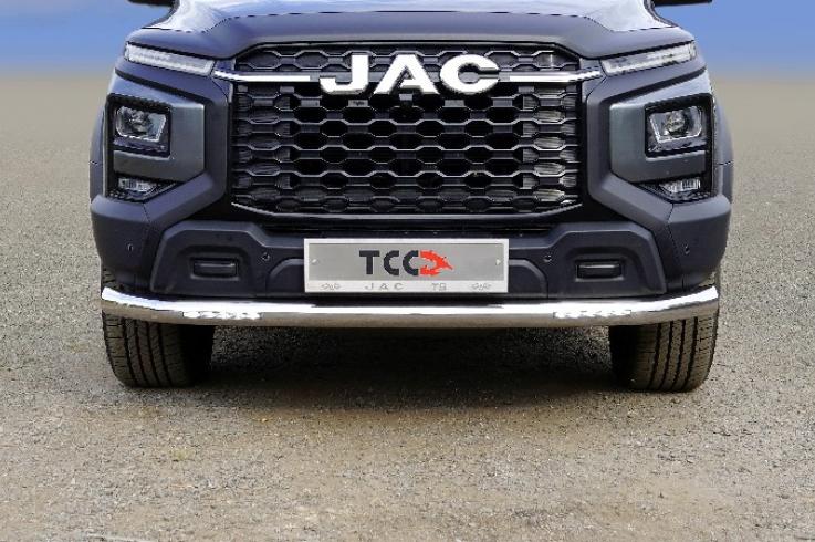 Защита переднего бампера на Jac T9 фото 1