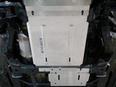 Защита картера двигателя и КПП на Jac T9 фото 8