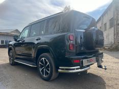 Пороги и боковые трубы на Haval H9 фото 5