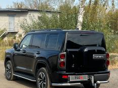 Защита заднего бампера на Haval H9 фото 6