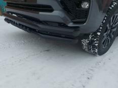 Защита переднего бампера на Toyota Land Cruiser Prado 150 фото 6