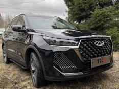 Пороги и боковые трубы на Chery Tiggo 7 Pro Max фото 3