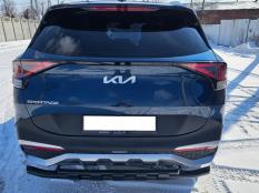 Защита заднего бампера на Kia Sportage  фото 3