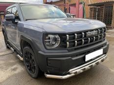 Защита переднего бампера на Haval H3 фото 4