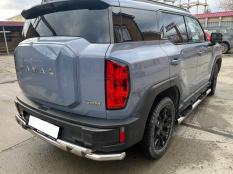 Пороги и боковые трубы на Haval H3 фото 7