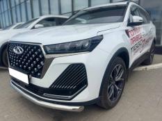 Защита переднего бампера на Chery Tiggo 7 Pro Max фото 4