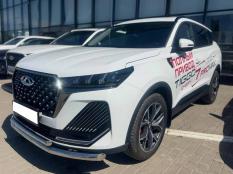 Защита переднего бампера на Chery Tiggo 7 Pro Max фото 4