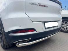 Защита заднего бампера на Chery Tiggo 7 Pro Max фото 4