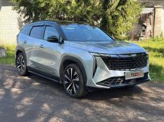 Пороги и боковые трубы на Geely / Belgee Atlas фото 3