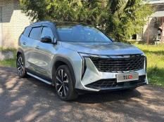Пороги и боковые трубы на Geely / Belgee Atlas фото 3