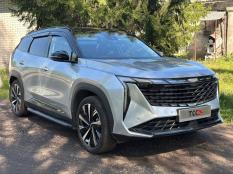 Пороги и боковые трубы на Geely / Belgee Atlas фото 3