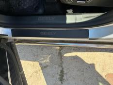 Пороги и боковые трубы на Geely / Belgee Atlas фото 6