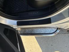 Пороги и боковые трубы на Geely / Belgee Atlas фото 9