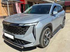 Пороги и боковые трубы на Geely / Belgee Atlas фото 10