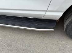 Пороги и боковые трубы на Haval H5 фото 6