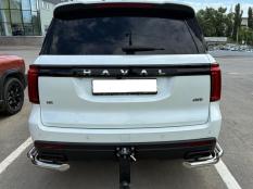 Защита заднего бампера на Haval H5 фото 4