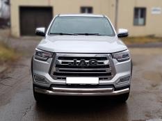 Защита переднего бампера на Jac T8 Pro фото 3