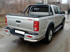 Пороги и боковые трубы на Jac T8 Pro фото 6