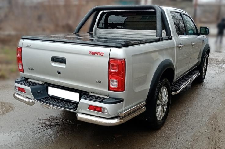 Защита заднего бампера на Jac T8 Pro фото 1