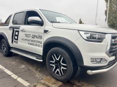 Защита переднего бампера на Jac T8 Pro фото 4