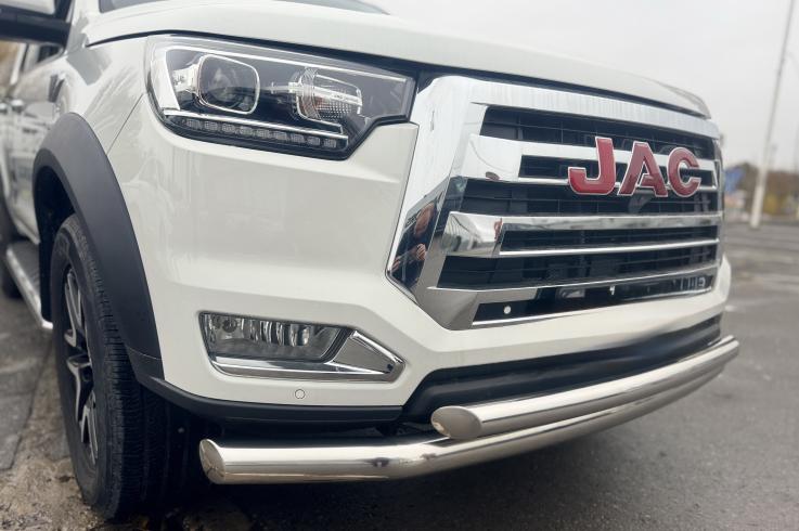 Защита переднего бампера на Jac T8 Pro фото 1