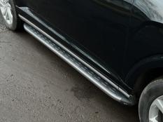 Пороги и боковые трубы на Hyundai Palisade фото 7