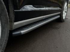 Пороги и боковые трубы на Hyundai Palisade фото 8