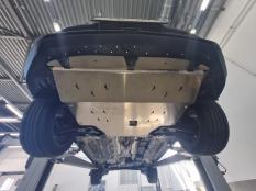 Защита картера двигателя и КПП на Changan CS35 PLUS фото 5