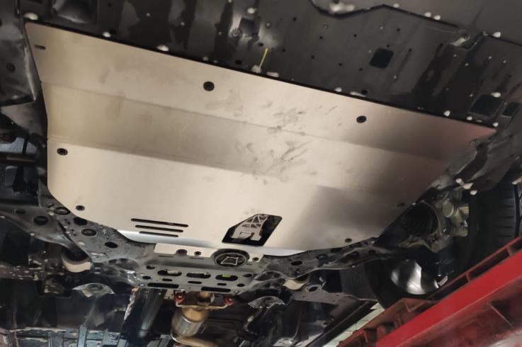 Защита картера двигателя и КПП на GAC TRUMPCHI M8  фото 1
