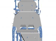 Защита картера двигателя и КПП на Ford F150 RAPTOR фото 5