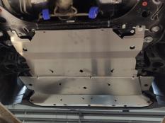 Защита картера двигателя и КПП на Geely / Belgee Monjaro фото 6
