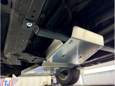 Защита картера двигателя и КПП на Mitsubishi L200 фото 9