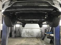 Защита картера двигателя и КПП на Lada Granta фото 9