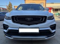 Защита переднего бампера на Geely / Belgee Atlas Pro / X70 фото 3