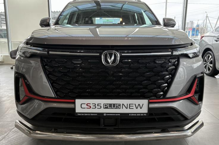 Защита переднего бампера на Changan CS35 PLUS фото 1