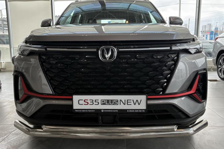 Защита переднего бампера на Changan CS35 PLUS фото 1